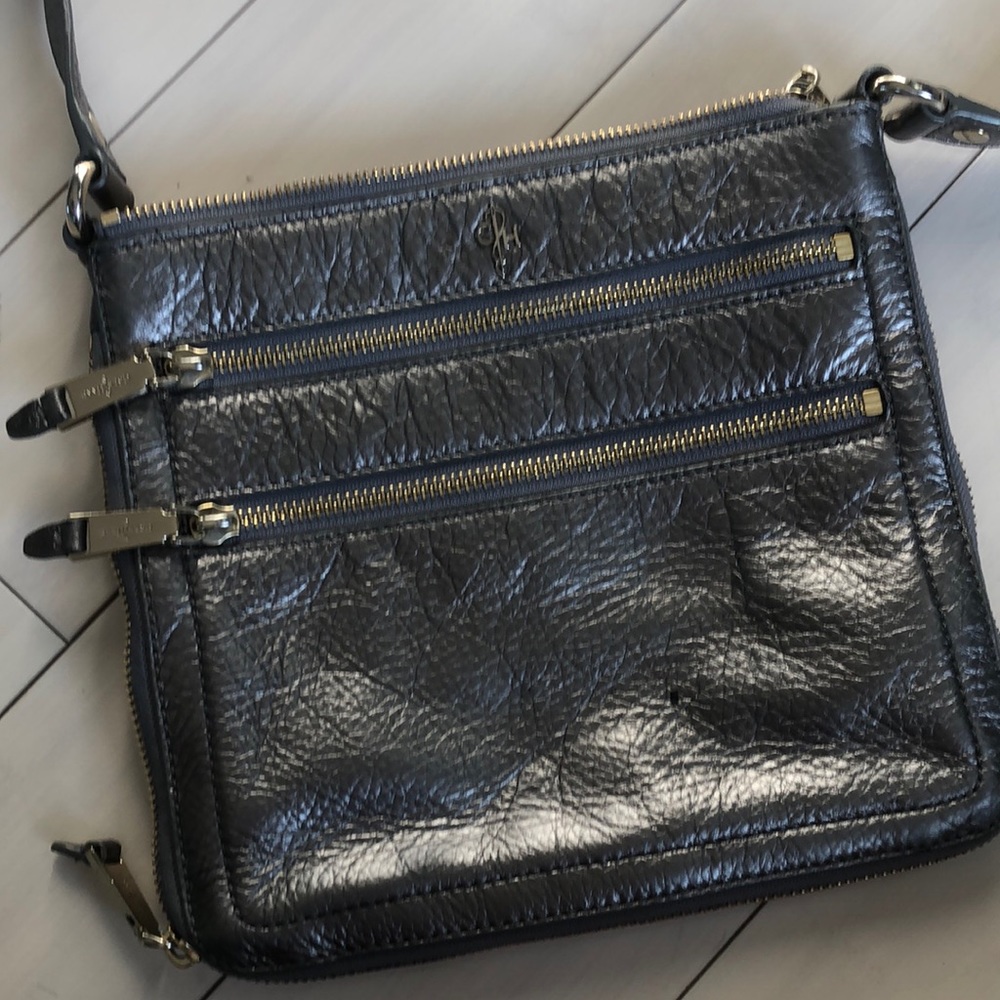 Cole Haan cross body bag - silver